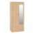 Mack Wooden Wardrobe With 2 Doors 1 Drawer In Sonoma Oak