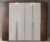 Nolte Horizont 100 Imitation Macadamia Walnut and Polar White 6 Door Wardrobe – 292cm