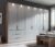 Nolte Horizont 100 Imitation Sonoma Oak and Silk Grey 6 Door 6 Drawer Combi Wardrobe – 360cm