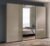 Nolte Savena Terra 3 Door Sliding Wardrobe with 1 Mirror Front – 300cm