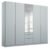 Rauch Alabama 226cm Silk Grey 5 Door Combi Wardrobe