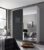 Essensa 2 Door Sliding Wardrobe in White and Basalt Glass – W 181cm