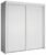 Rauch Imperial 181cm Silk Grey 2 Door Sliding Wardrobe