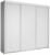 Rauch Imperial 225cm Silk Grey 3 Door Sliding Wardrobe