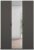 Lias 3 Door 1 Mirror Black Wardrobe – 151cm