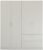 Rauch Pure Quadra-Spin 181cm Grey 4 Door Wardrobe with Drawers