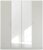 Pure Quadra-Spin 4 Door 2 Mirror Grey Wardrobe – 181cm