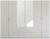 Pure Quadra-Spin 6 Door 2 Mirror Grey Combi Wardrobe – 271cm