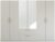 Skandi Quadra-Spin 6 Door 2 Mirror Grey Combi Wardrobe – 271cm