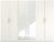Skandi Quadra-Spin 6 Door 2 Mirror Wardrobe – Comes in Alpine White and Silk Grey Options