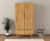 Rosa Solid Oak Double Wardrobe