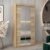 Vevey III Mirrored Wardrobe 2 Sliding Doors 100cm In Sonoma Oak