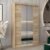 Vevey III Mirrored Wardrobe 2 Sliding Doors 120cm In Sonoma Oak