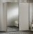 Wiemann Jura 2 Door Mirror Sliding Wardrobe in Champagne