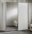 Wiemann Jura 2 Door Mirror Sliding Wardrobe in White