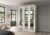 Wiemann Suffolk 3 Door Mirrored Wardrobe in White