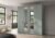 Wiemann Suffolk 4 Door Mirror Wardrobe in Sage Green